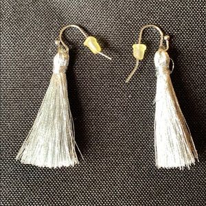Brand new Cato silver tassel earrings.
